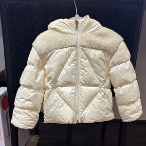 Moncler baby Ivory Puffer Jacket 18/24 months